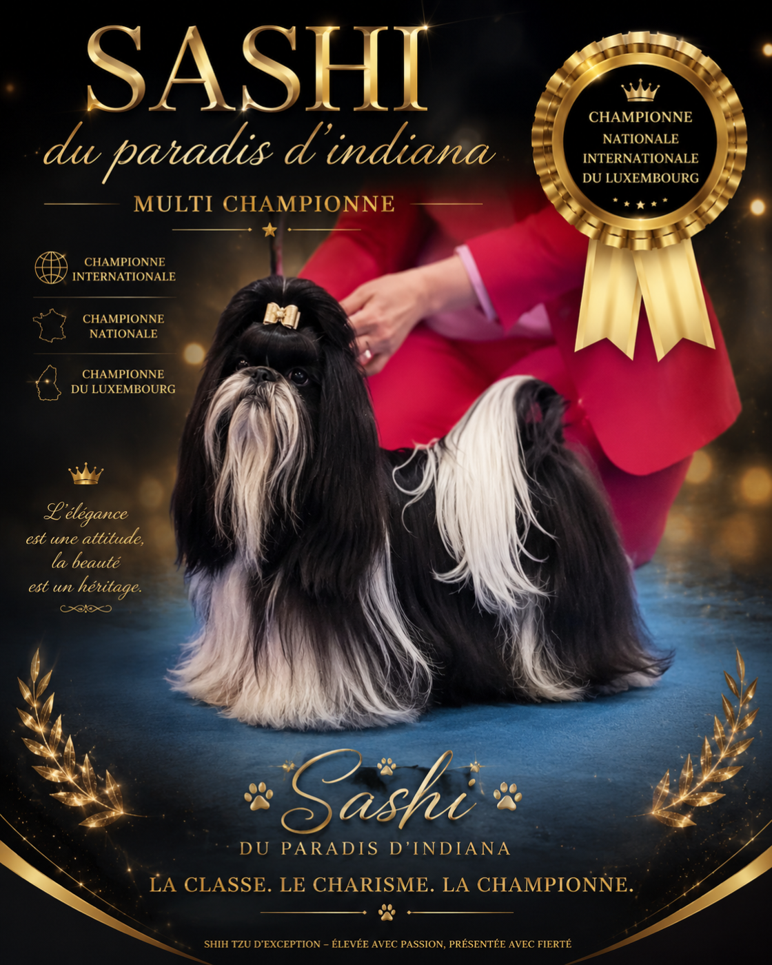 CH. Sashi Du Paradis D'indiana
